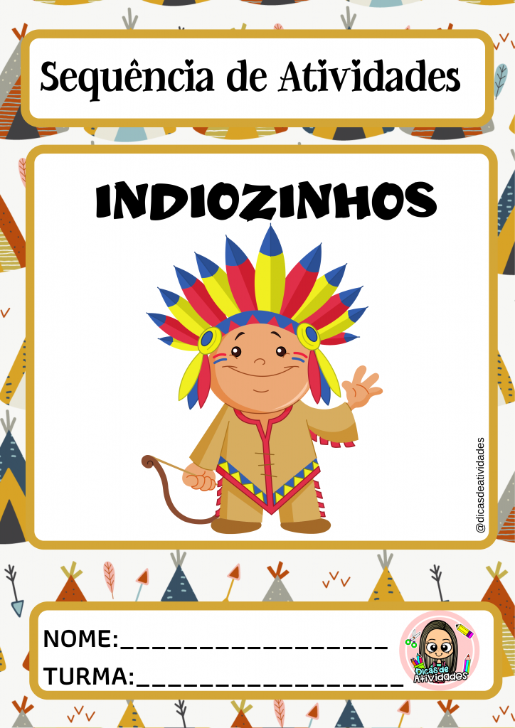Brincando com as Brincadeiras Indígenas: Desenhos para Imprimir e